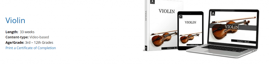 SchoolhouseTeachers.com Violin class cover image