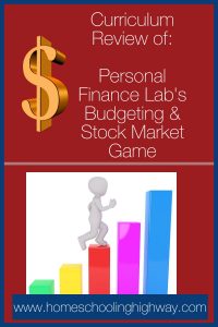 Review of the Budgeting and Stock Market Game created by Personal Finance Lab.