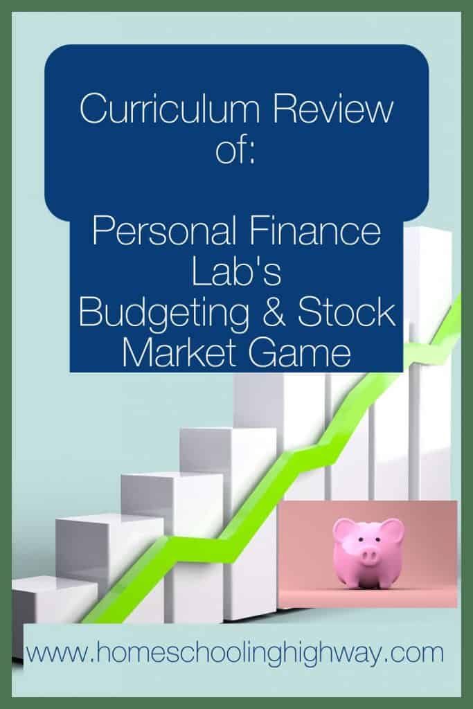 Review of Budgeting and Stock Market Game created by Personal Finance Lab.