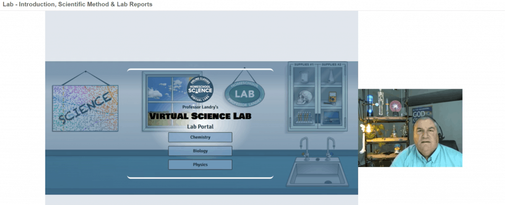 Greg Landry's Homeschool Science Lab homepage