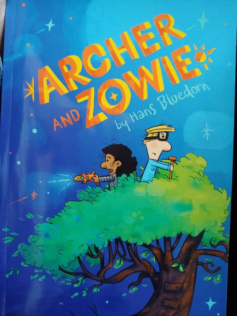 Book cover image of Hans Bluedorn's book called Archer and Zowie.