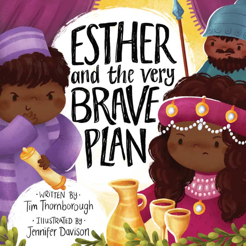 Book cover image for Esther and the Very Brave Plan