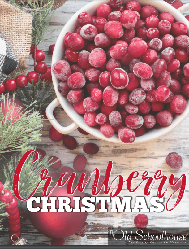 Cranberry Christmas unit study from SchoolhouseTeachers.com