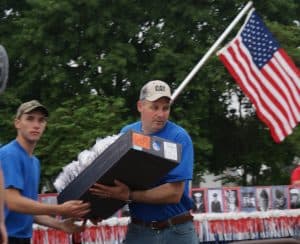 Volunteering for church parade