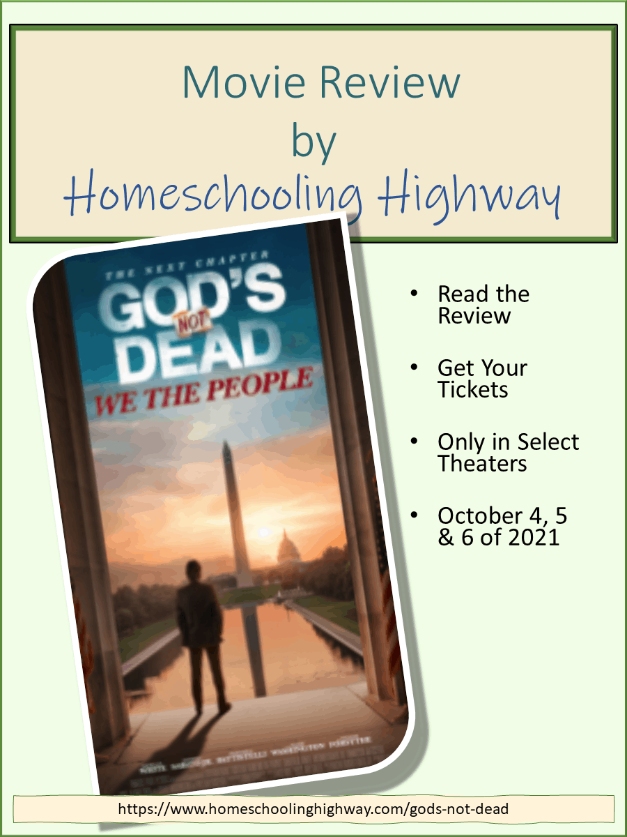 God's Not Dead: We the People. Movie Review by Homeschooling Highway.