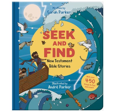 Sarah Parker, Author of Seek and Find New Testament Bible Stories. Review written by HomeschoolingHighway.com