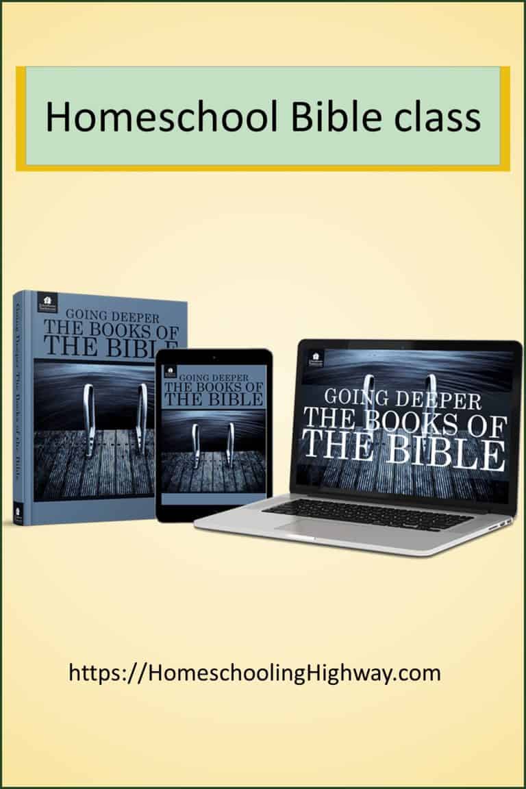 Homeschool Bible Class for 2022: Going Deeper into the Books of the Bible