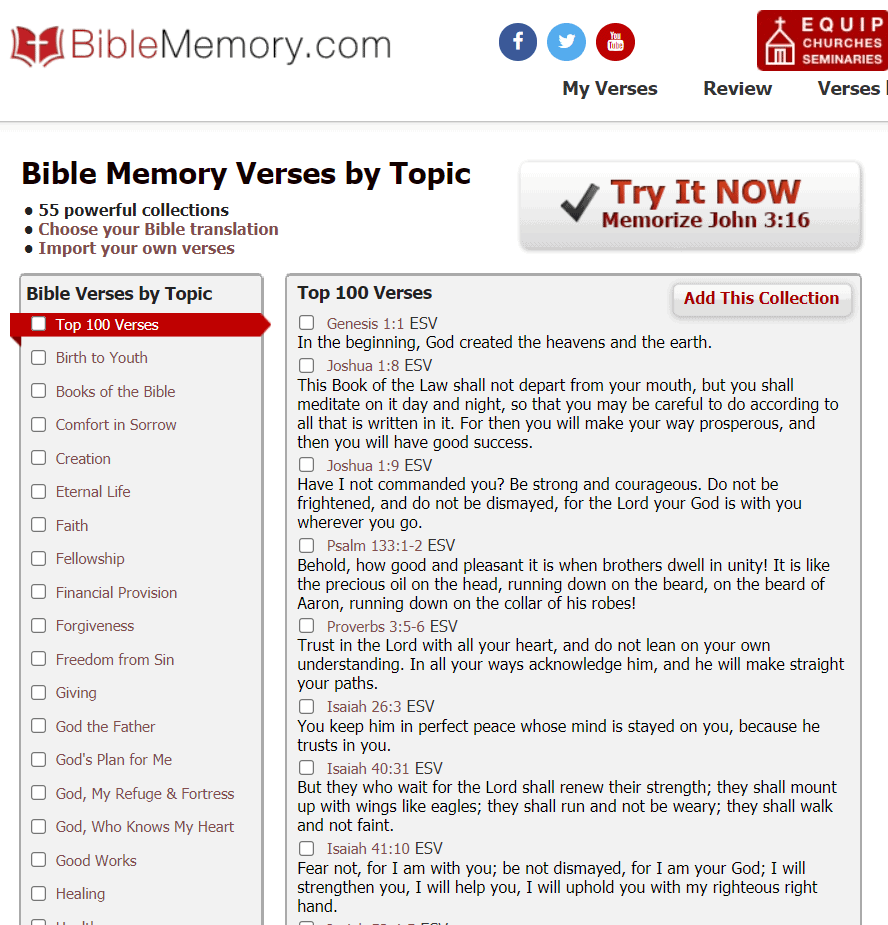 Review of BibleMemory.com. The Bible Memory App. Review by HomeschoolingHighway.com