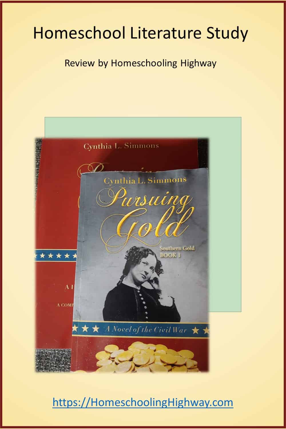 Literature Study Guide Review by HomeschoolingHighway.com. Pursuing Gold by Cynthia Simmons