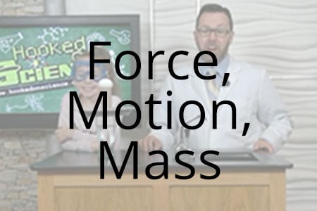 Force, Motion, Mass. Video cover image from SchoolhouseTeachers.com