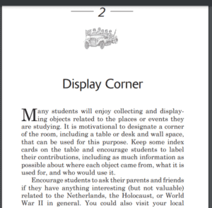 Screenshot of the Unit Study Curriculum Guide to go along with Corrie Ten Boom: Keeper of the Angels' Den