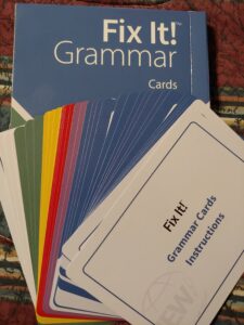 Fix It! Grammar teacher page. Reviewed by Homeschooling Highway