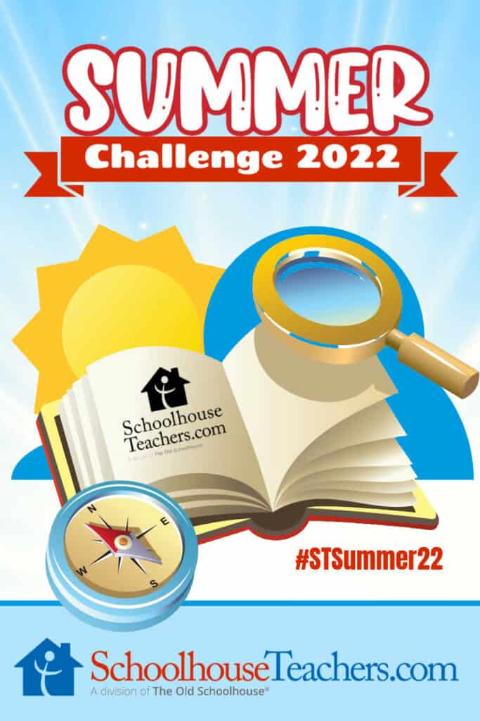 Summer challenge for kids with SchoolhouseTeachers.com