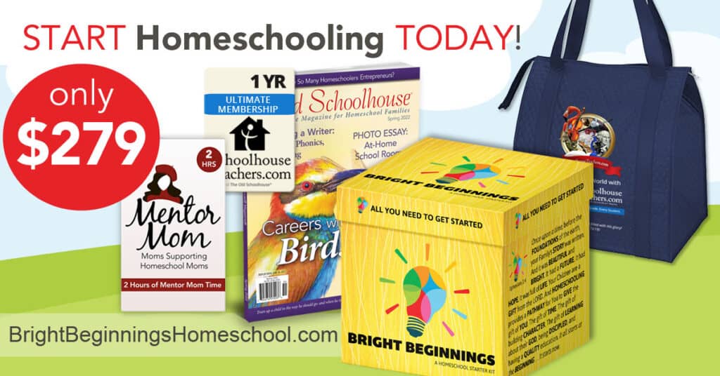 Bright Beginnings Homeschool Kit from The Old Schoolhouse