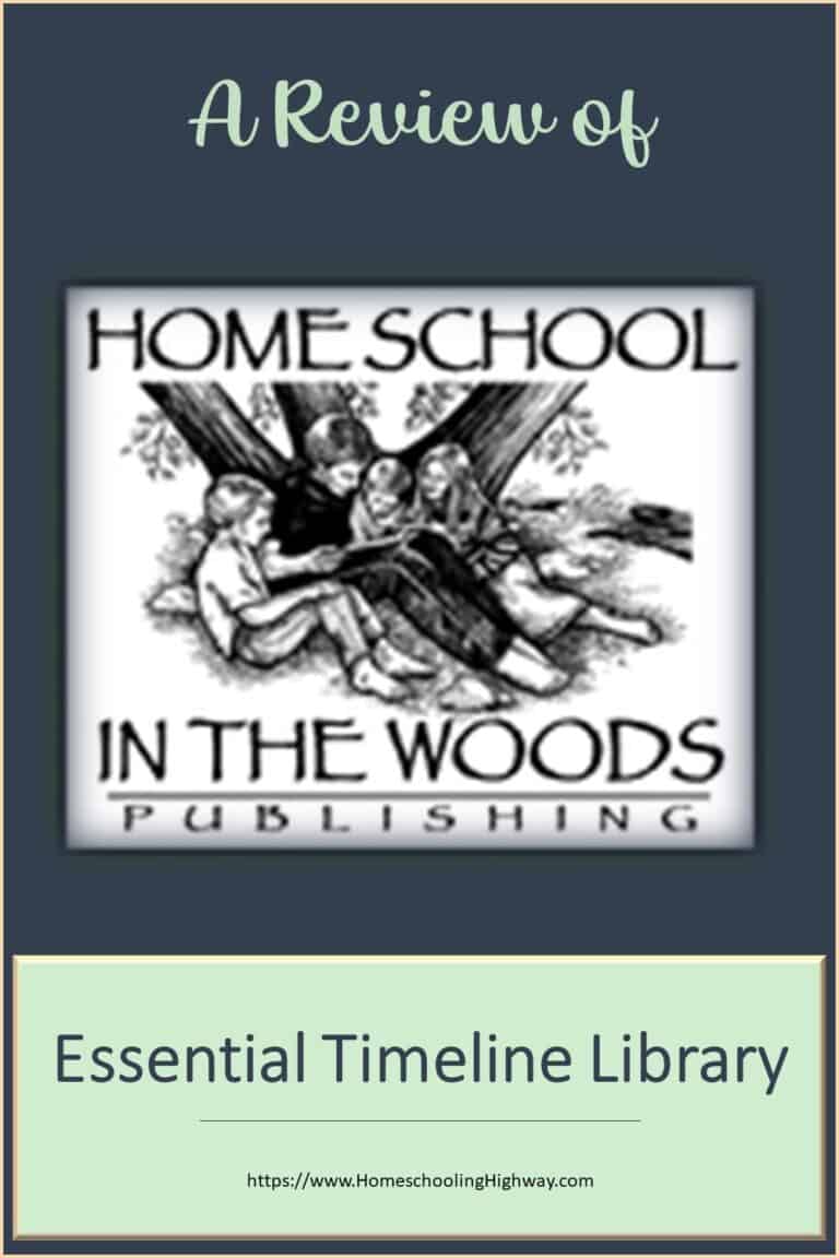 Printable Essential Timeline Library from Home School in the Woods. A Review