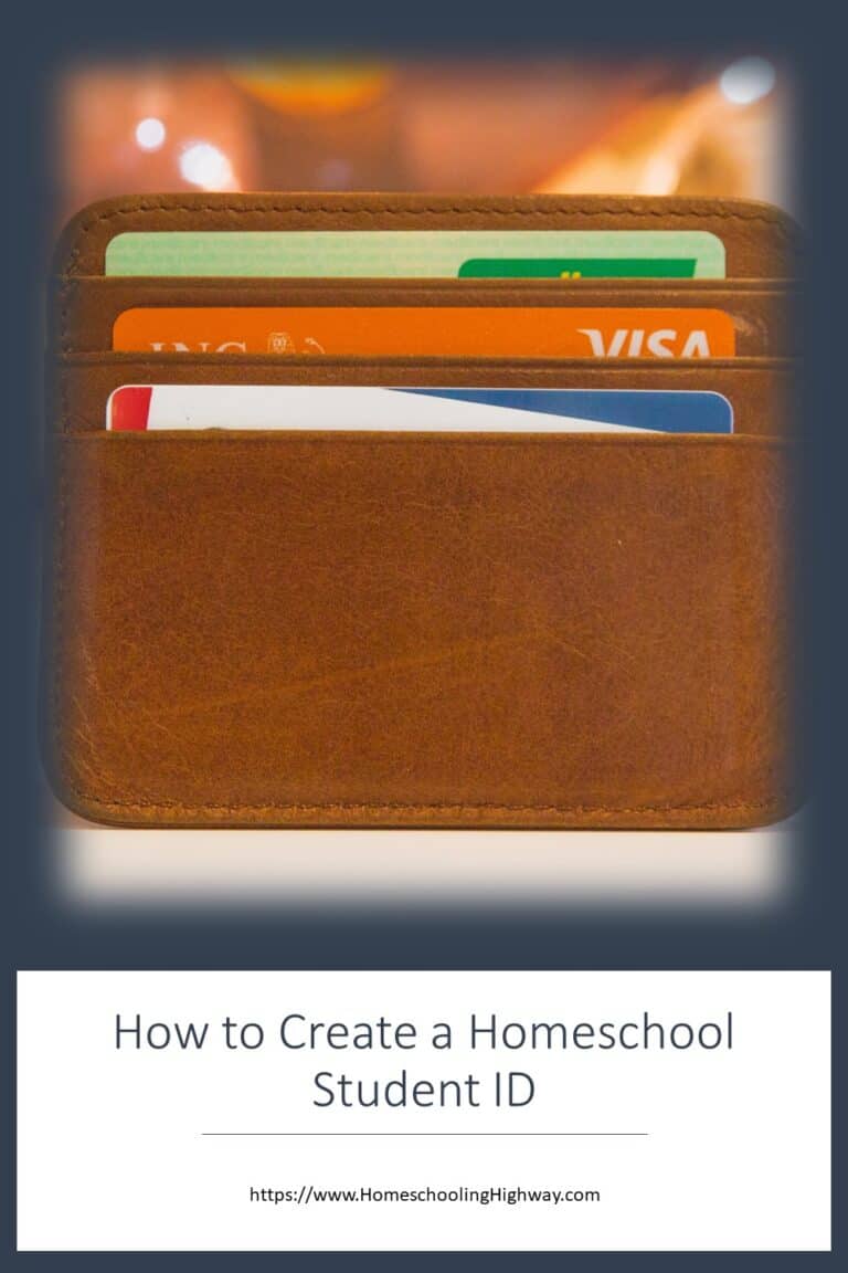 How to Create a Professional Homeschool Student Identification Card