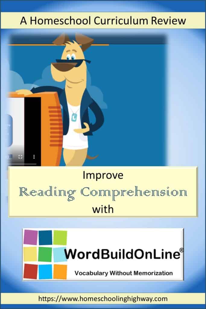 A homeschool curriculum review of WordBuild Online. Review by Homeschooling Highway