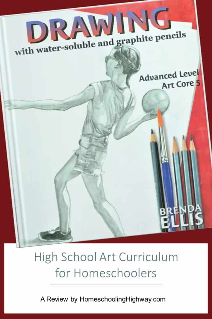 Drawing with Water Soluble and Graphite Pencils Art Course by ARTistic Pursuits. Reviewed by Homeschooling Highway