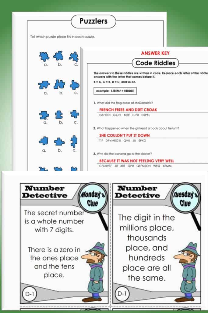 Super Teacher Worksheet picture collage. Website reviewed by Homeschooling Highway