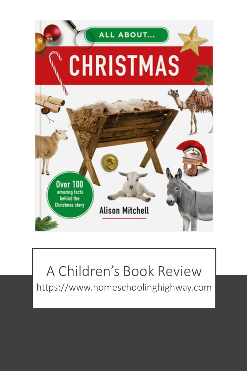All About Christmas written by Alison Mitchell. Book reviewed by Homeschooling Highway