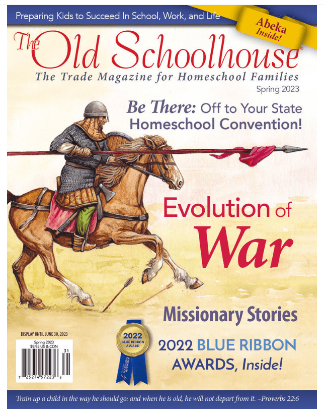 Cover page image from The Old Schoolhouse Magazine