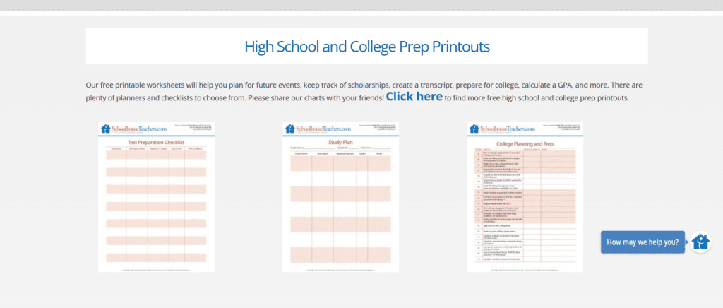 High School and College Help from SchoolhouseTeachers.com. Site Reviewed by Homeschooling Highway