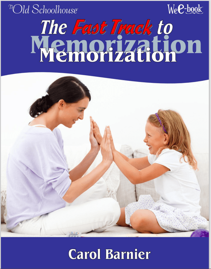 Memorization eBook for Parents on SchoolhouseTeachers.com. Reviewed by Homeschooling Highway