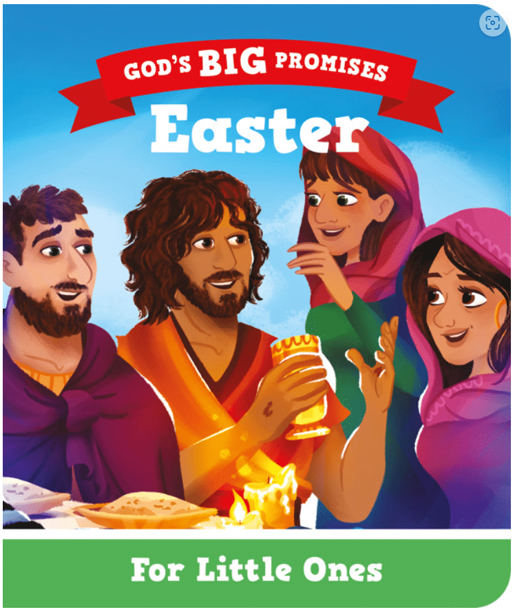 God's Big Promises Easter Board Book. Written by Carl Laferton. Book reviewed by HomeschoolingHighway.com