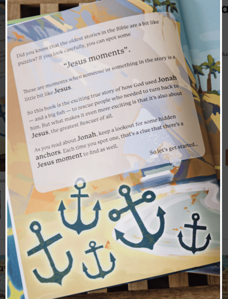 Jesus Moments: Jonah. Written by Alison Mitchell. Book review by HomeschoolingHighway.com